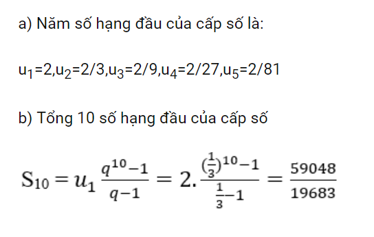 Cấp Số Nhân Là Gì? Tổng Hợp Các Công Thức Cấp Số Nhân Và Bài Tập