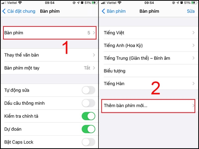 Cách thay đổi bàn phím iPhone cực nhanh và đơn giản