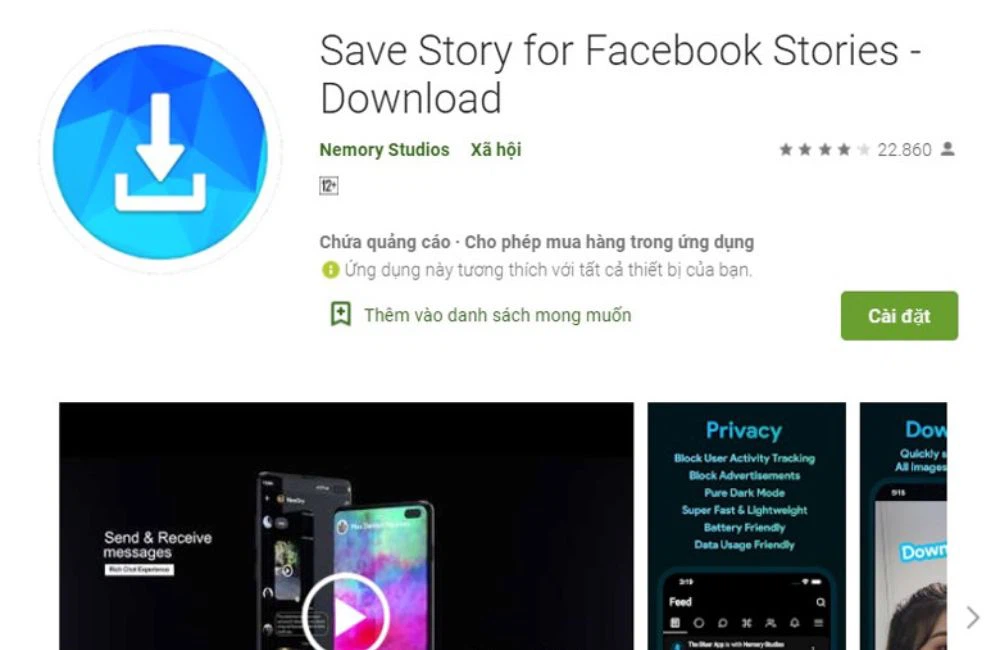 Hướng dẫn tải story Facebook về điện thoại, máy tính đơn giản với vài thao tác