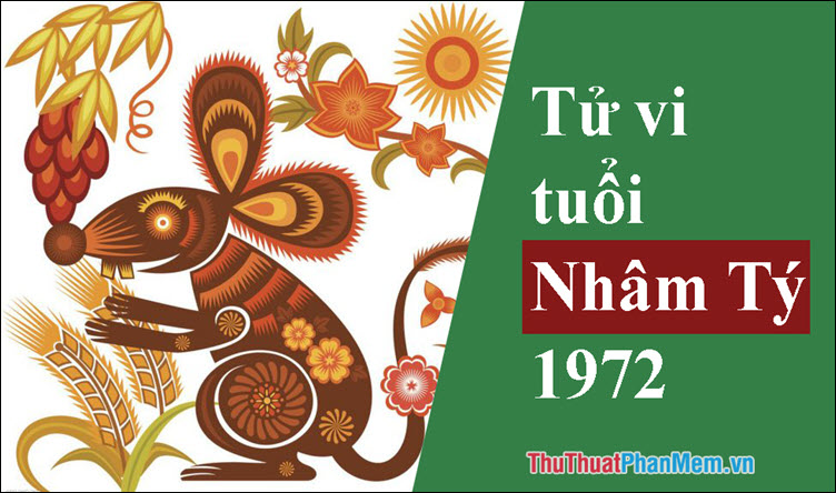 Mệnh tuổi 1972 là gì? Con giáp của năm sinh này là gì? Màu nào hợp, tuổi nào hợp, hướng nào may mắn?