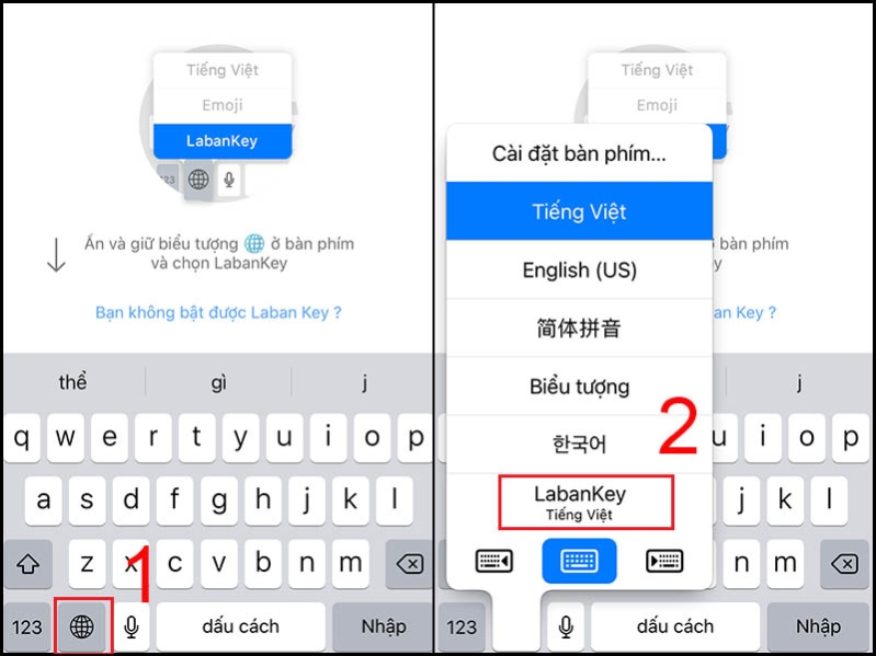 Cách thay đổi bàn phím iPhone cực nhanh và đơn giản