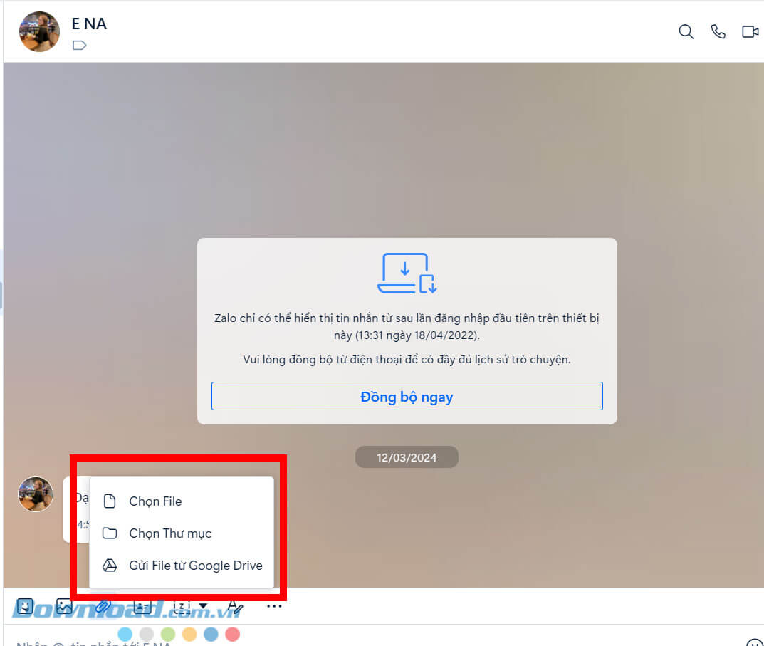 Zalo 24.5.1 Gọi video, làm việc nhóm, gửi file 1Gb miễn phí siêu nhanh