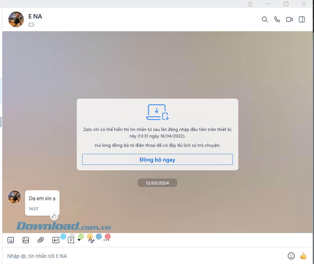 Zalo 24.5.1 Gọi video, làm việc nhóm, gửi file 1Gb miễn phí siêu nhanh