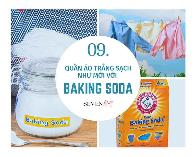 23 cách tẩy trắng quần áo trong nháy mắt: Đừng vội bỏ đi mà hãy áp dụng ngay các mẹo này