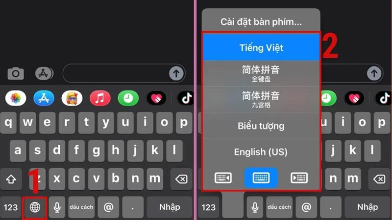 Cách thay đổi bàn phím trên điện thoại Android và iPhone