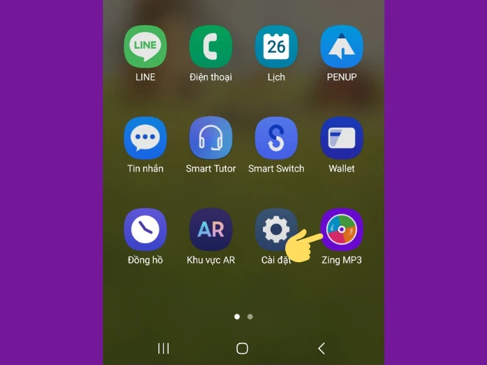 Hướng dẫn cách cài nhạc chuông cho Samsung bằng Zing MP3 chi tiết các bước để bạn thực hiện