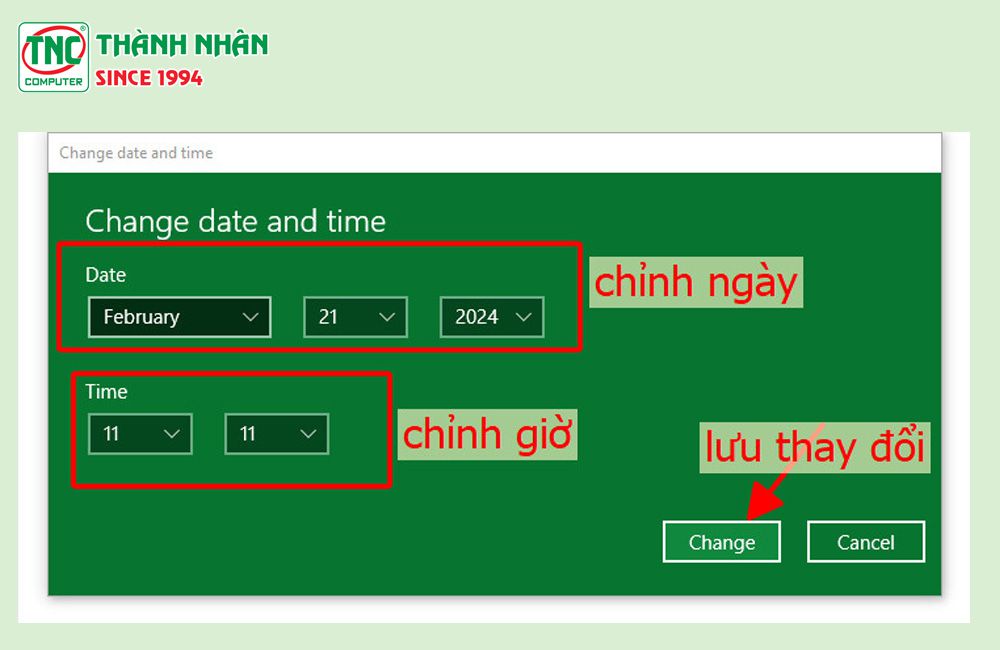Hướng dẫn cách chỉnh sửa ngày giờ trên máy tính cực dễ