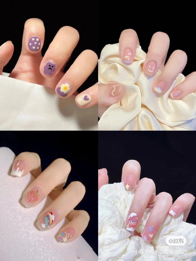 Top 99+ mẫu nail đơn giản, đẹp cho nàng đi học, đi làm