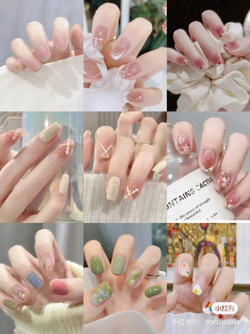 Top 99+ mẫu nail đơn giản, đẹp cho nàng đi học, đi làm