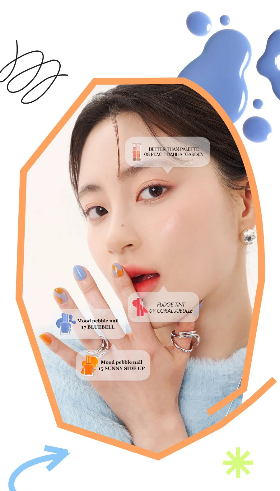 Sơn Móng Tay Xinh Xắn Romand Mood Pebble Nail 7ml