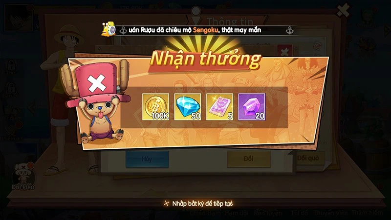 Tổng hợp code Kho Báu Truyền Thuyết mới nhất 6/2024: Tung hoành biển cả cùng Băng Mũ Rơm