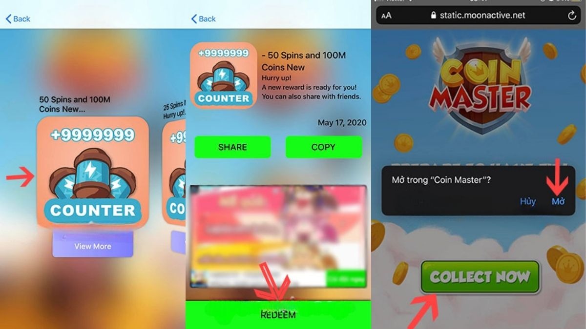 Link nhận Spin, code Coin Master 29/06/2024 miễn phí mới nhất