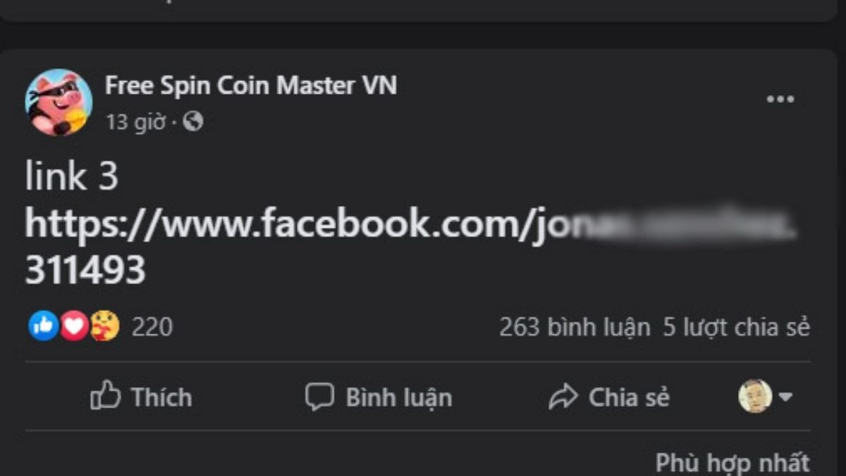 Link nhận Spin, code Coin Master 29/06/2024 miễn phí mới nhất