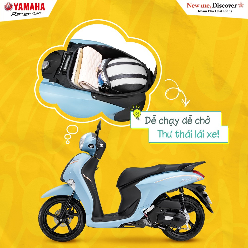 Janus 2024 của Yamaha tung ra phiên bản mới nhất với màu sắc hoàn toàn mới xinh đẹp động lòng các chị em