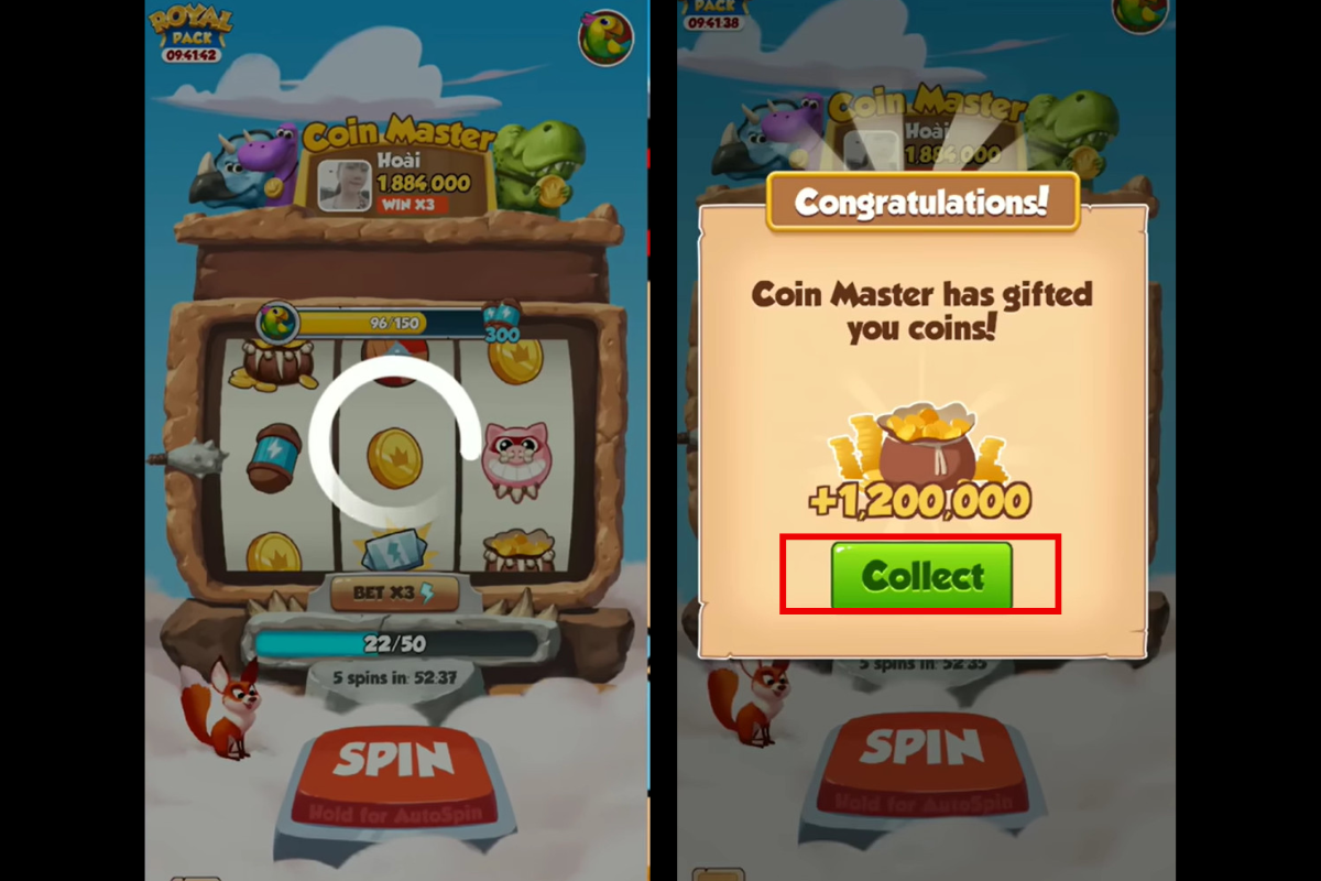 Bí kíp săn 1000 Spin link Coin Master đơn giản và nhanh chóng