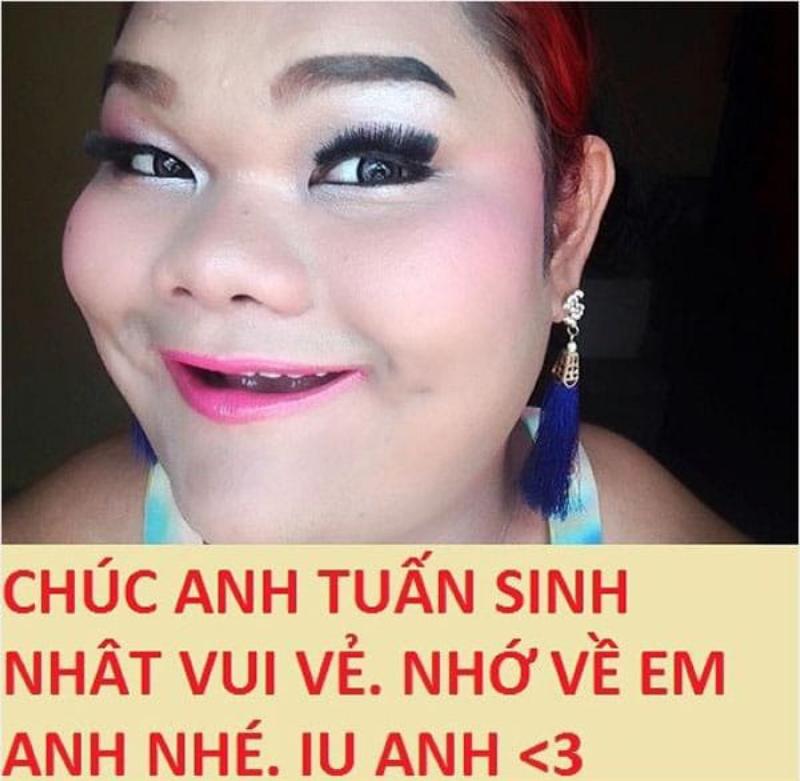 Meme chúc mừng sinh nhật lầy lội mặn hơn muối biển