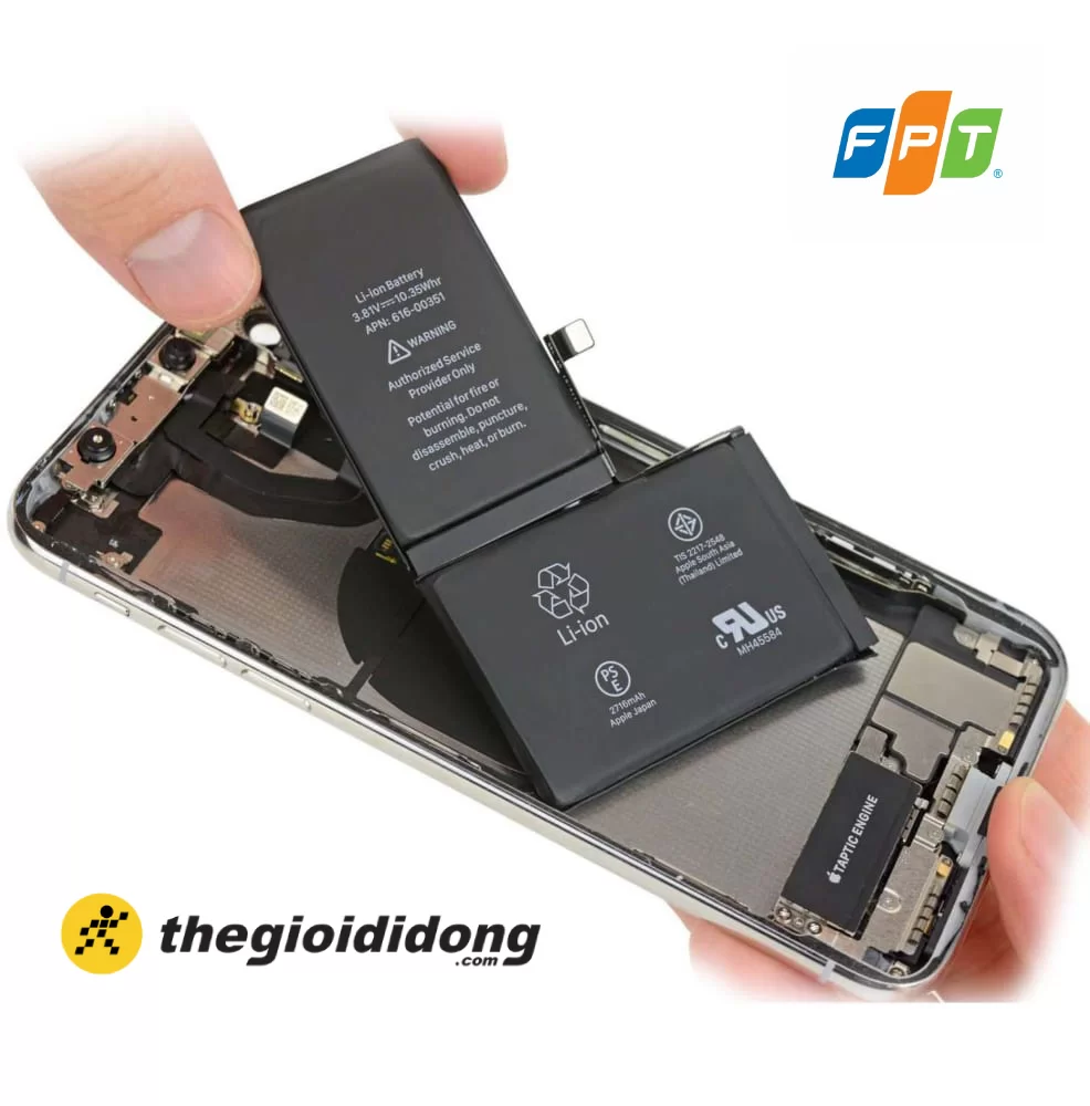 Bảng giá thay pin iPhone chính hãng FPT [Tham khảo]