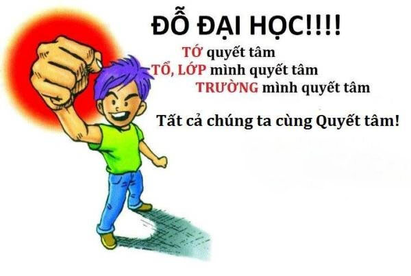 Ảnh đẹp và hài hước về quyết tâm ôn thi