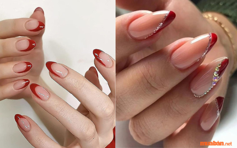 Top 16 mẫu nail màu đỏ rượu quyến rũ, sang trọng