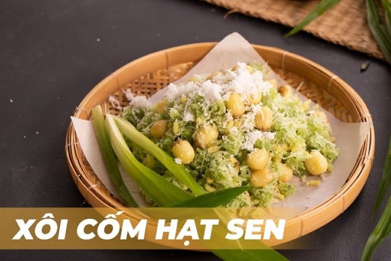 Những cách nấu xôi cốm hạt sen dẻo bùi, thơm ngon, đậm vị như ngoài hàng