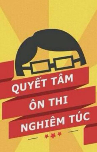 Ảnh đẹp và hài hước về quyết tâm ôn thi