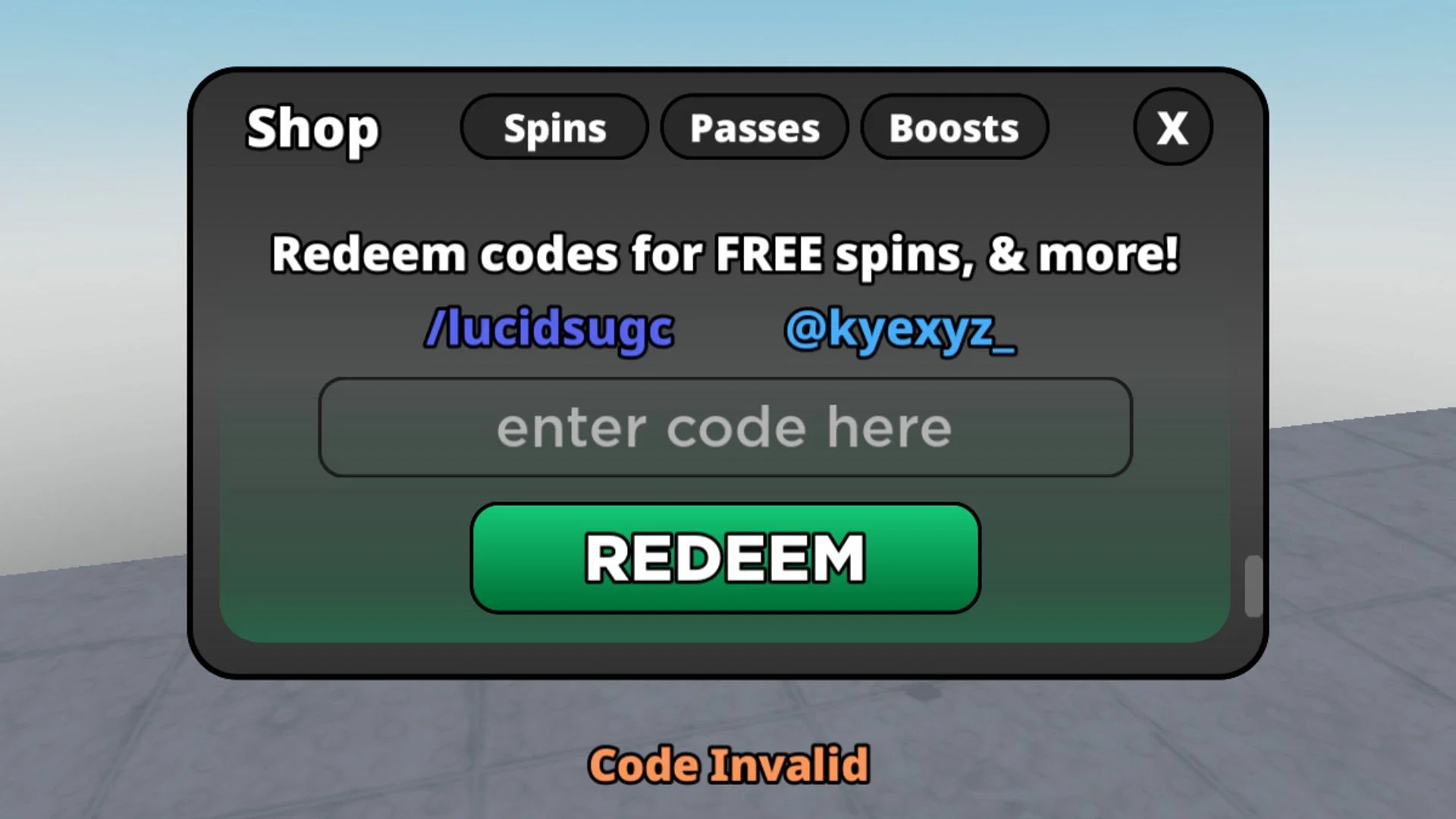 Roblox: Spin 4 Free UGC codes (August 2024)