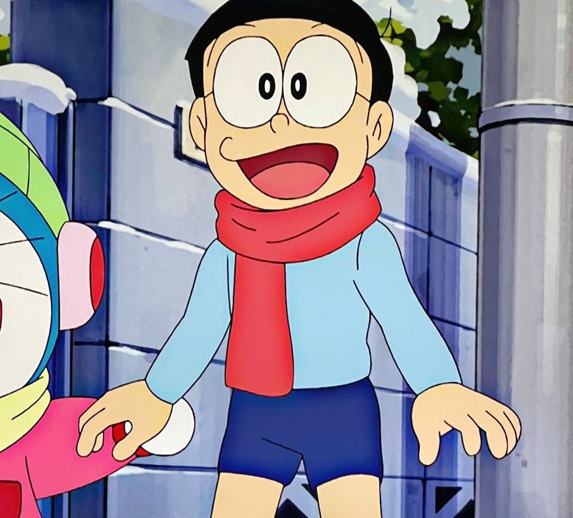 Nobita trong anime vô cùng phong cách