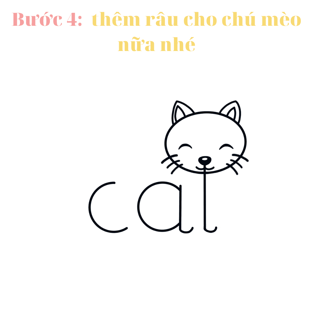 Cách Vẽ Con Mèo, Hình Vẽ Mèo Đơn Giản, Dễ Như Ăn Kem