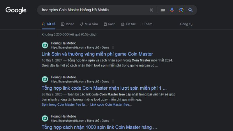 Các cách nhận Spin, code Coin Master tháng 8/2024