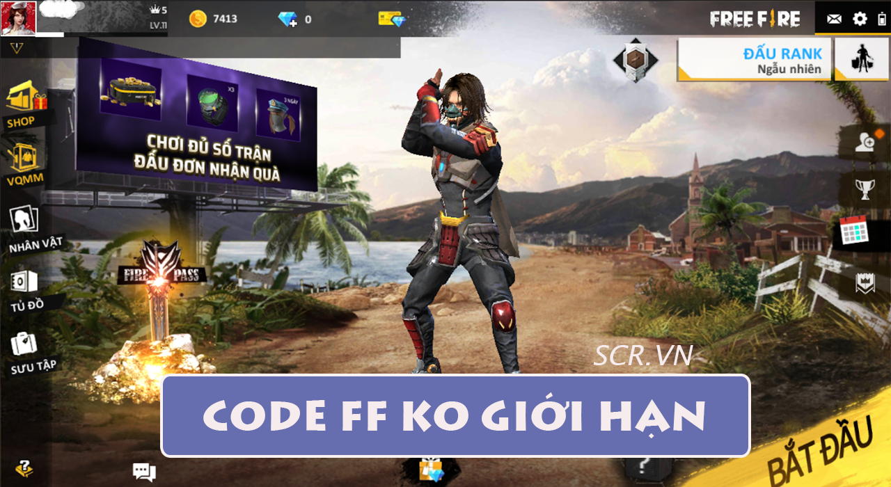 Tặng Code Free Fire ( Code FF) mới nhất - hàng ngàn kim cương