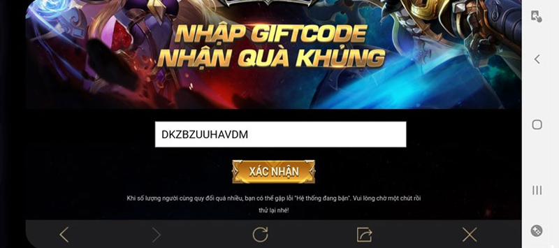 Nhập Giftcode Liên Quân như thế nào? Hướng dẫn cách thực hiện