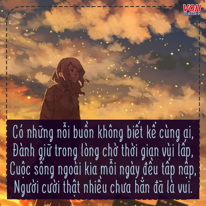 Thơ buồn tâm trạng về tình yêu và cuộc sống