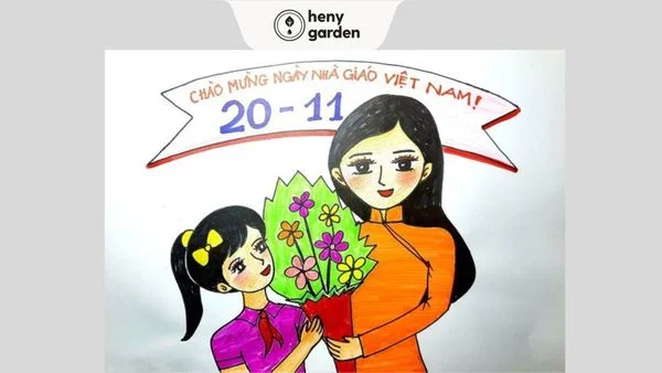 Hướng Dẫn Cách Vẽ Cô Giáo 20/11 Đơn Giản Và Đẹp Nhất