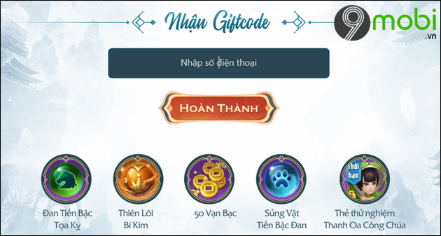 Giftcode Nghịch Thiên Kiếm Thế