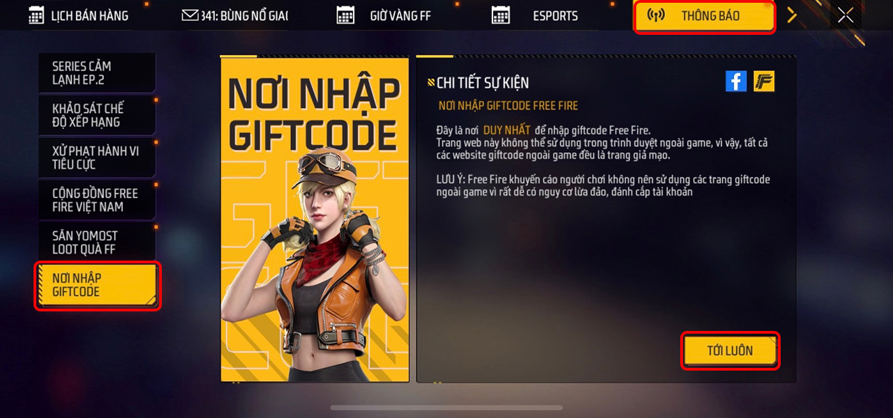 Code Free Fire (code FF) mới nhất tháng 05/2024, cách nhập code I Laptops.vn