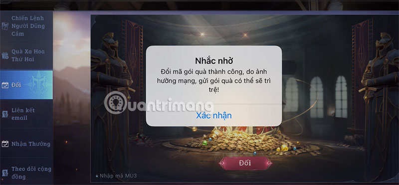 Code MU Khởi Nguyên 3 mới nhất và cách nhập code