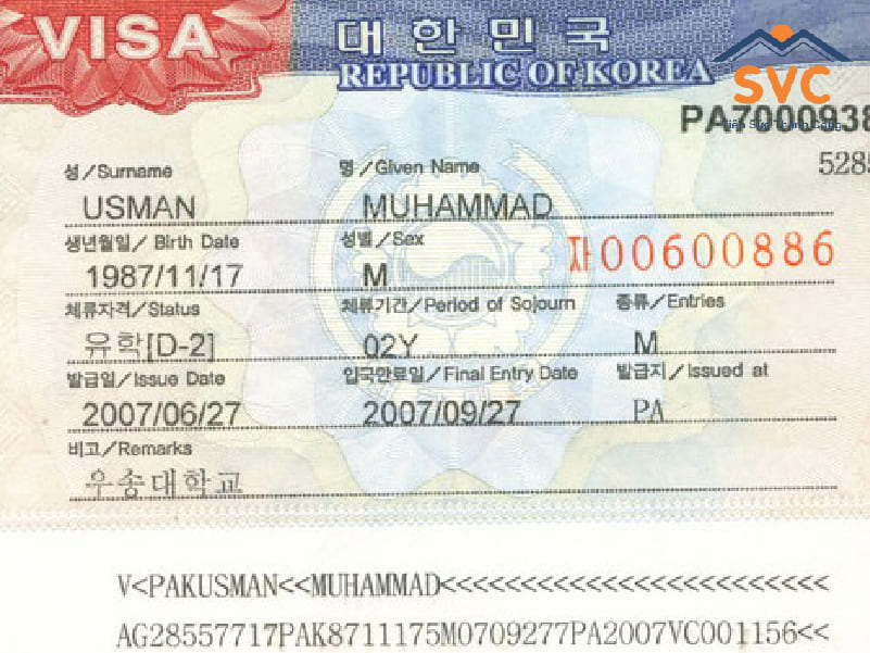 Chi tiết về các loại visa du học Hàn Quốc năm 2022