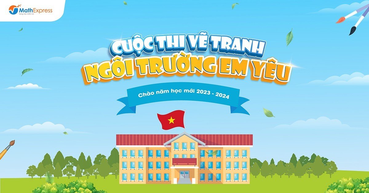 Cuộc thi vẽ tranh “Ngôi trường em yêu” - chào mừng năm học mới 2023 - 2024