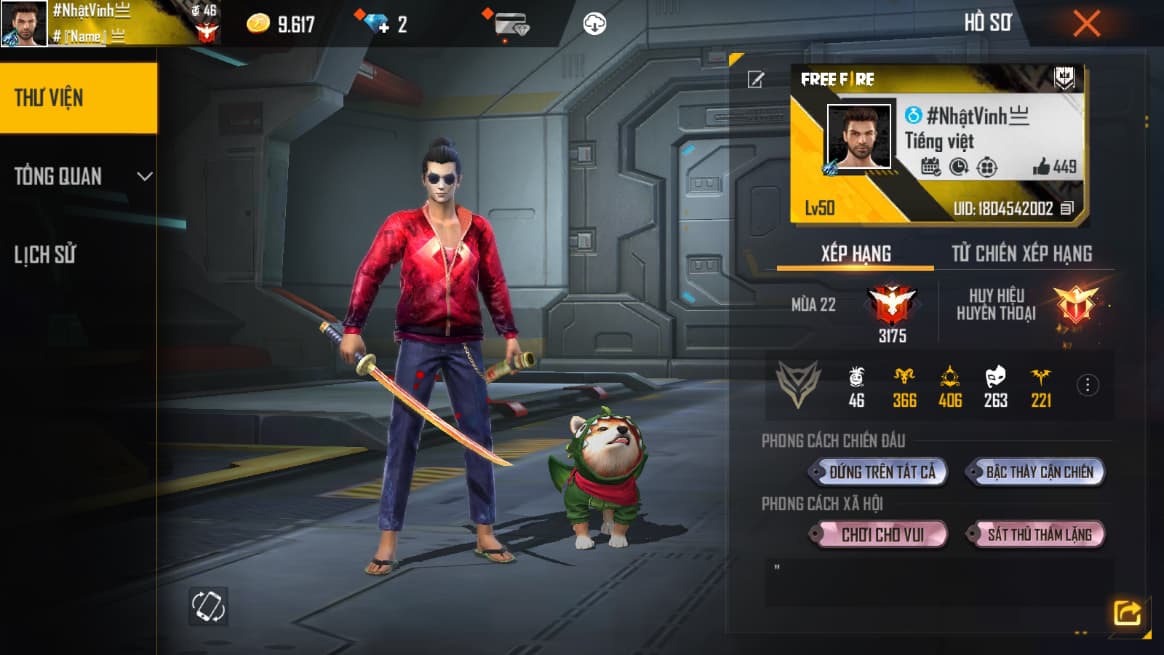 Ảnh Free Fire giàu, ảnh nick Free Fire giàu, ảnh acc Free Fire giàu