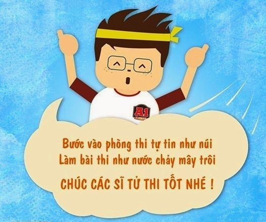 Những lời chúc thi tốt vui nhộn và hài hước