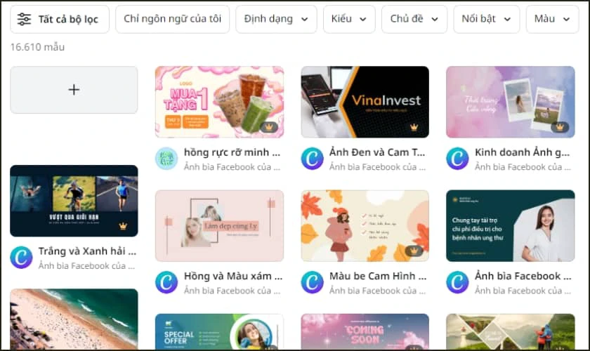 Những mẫu ảnh bìa Facebook đẹp nhất 2024