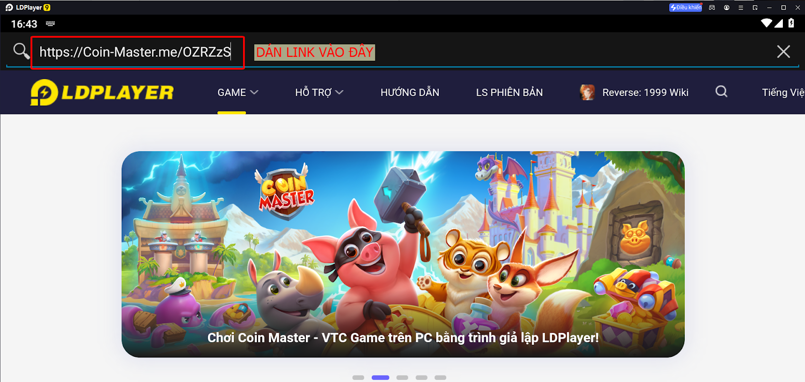 Coin Master: hướng dẫn tìm lượt Spin và Coin miễn phí mỗi ngày