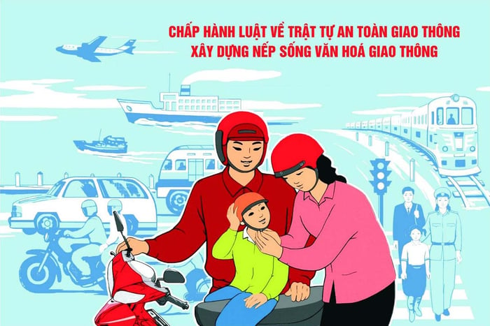 Các bức tranh về chủ đề an toàn giao thông đẹp nhất