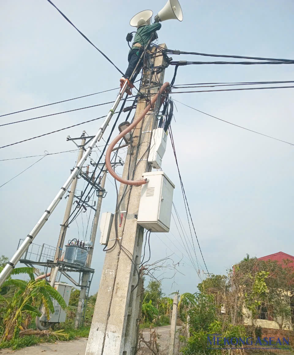 Linh hoạt trong thông tin về phòng chống bão lụt ở Hải Dương