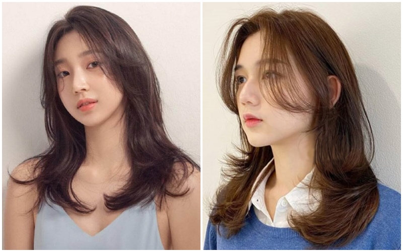 20+ kiểu tóc mullet layer nữ mặt tròn tự tin che khuyết điểm