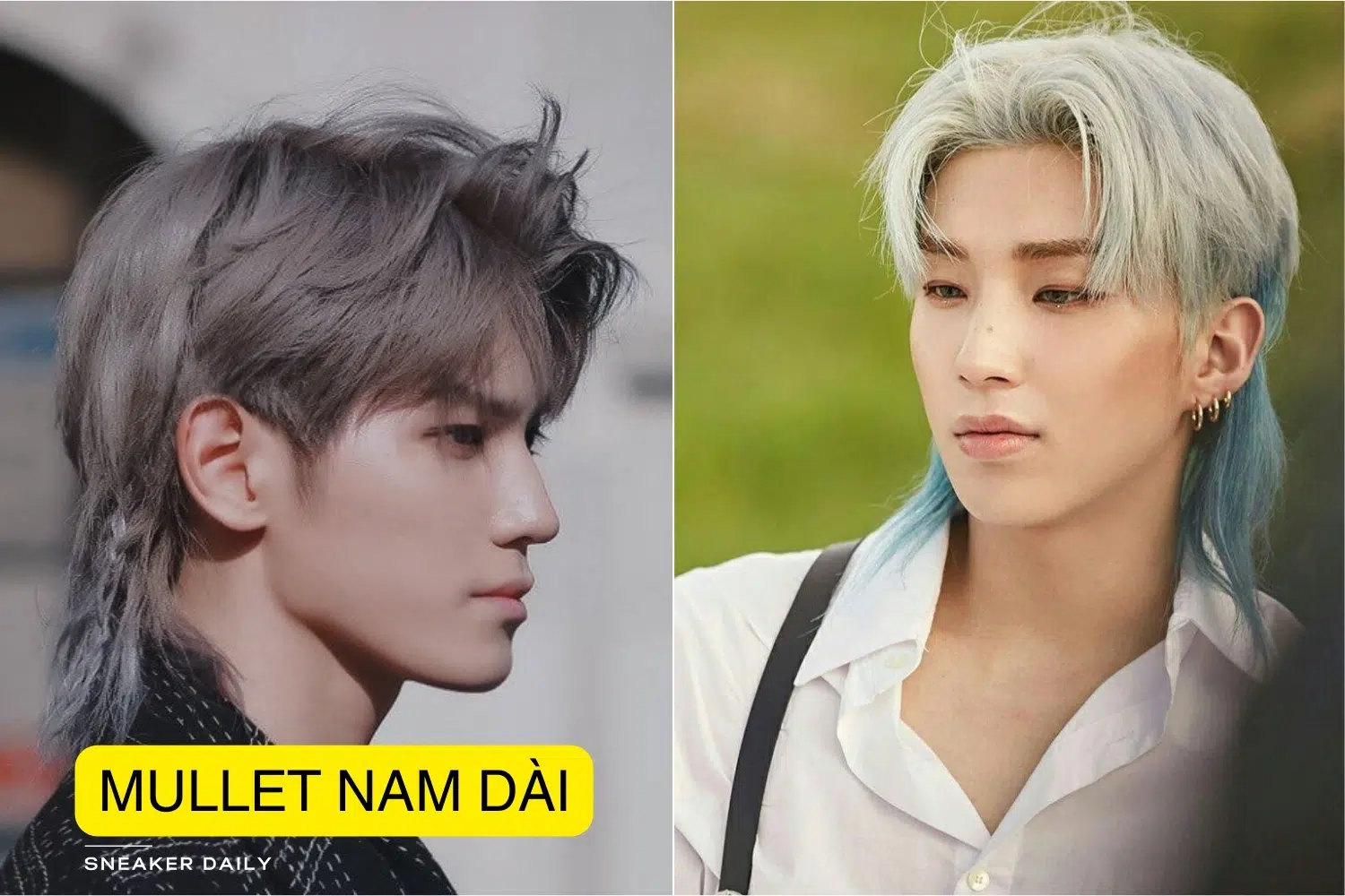 Tóc Mullet Nam - Xu Hướng và Hình Ảnh Để Bạn Tham Khảo Khi Đi Cắt Tóc