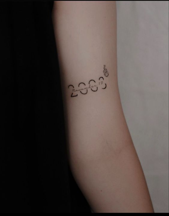 Gợi ý hơn 300 mẫu hình xăm năm sinh cho mọi lứa tuổi - Genztattoo