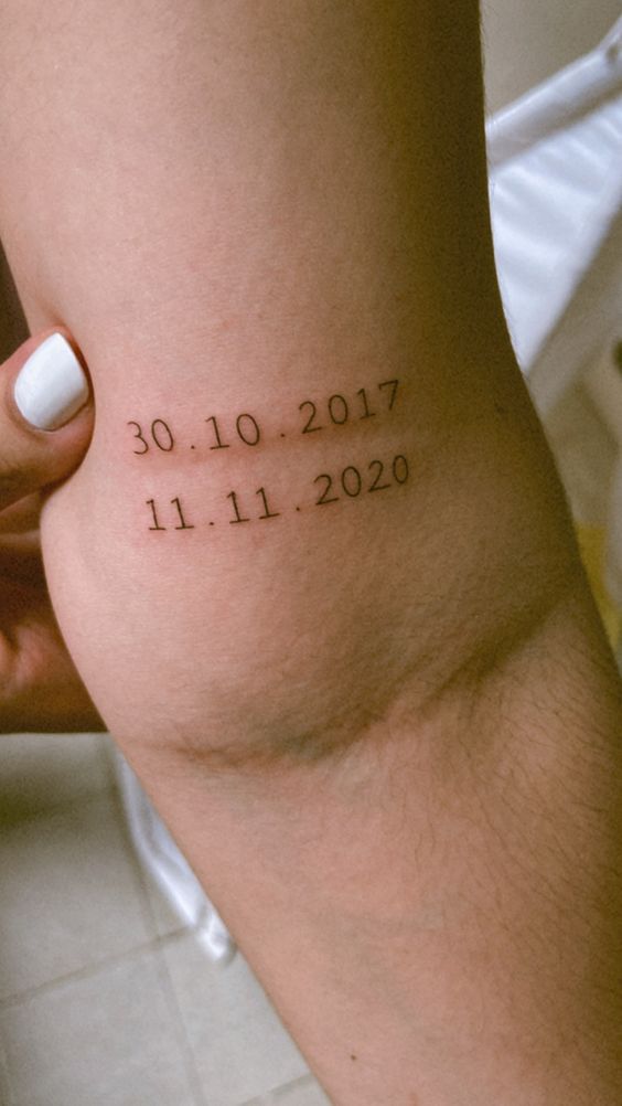 Gợi ý hơn 300 mẫu hình xăm năm sinh cho mọi lứa tuổi - Genztattoo