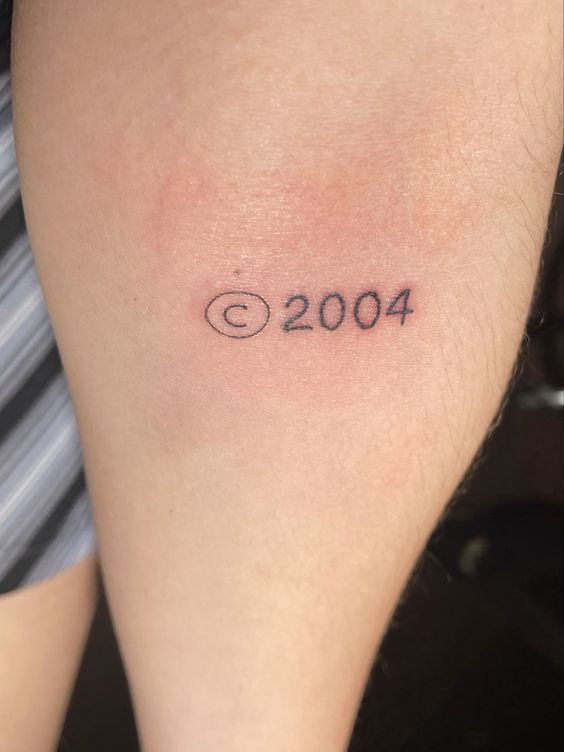 Gợi ý hơn 300 mẫu hình xăm năm sinh cho mọi lứa tuổi - Genztattoo