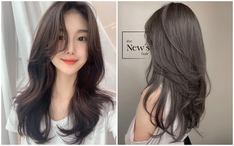 20+ kiểu tóc mullet layer nữ mặt tròn tự tin che khuyết điểm